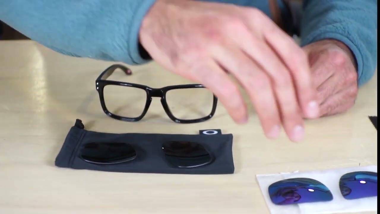 Cambio / Reemplazo de cristales para lentes Oakley Holbrook