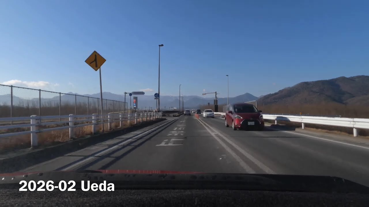🚗☀️長野ドライブ-長野県 +519worklodge/上田市技術研修センター 2026年2月 #driving #japan #nagano #4K