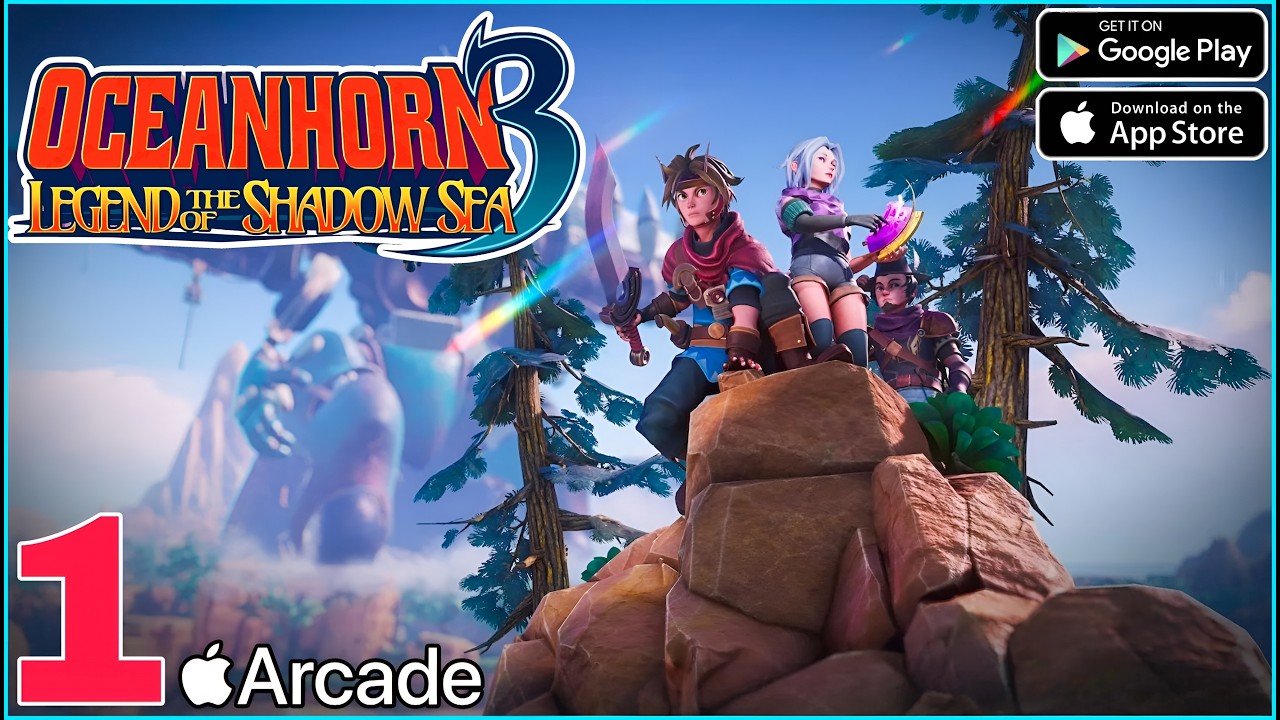 Oceanhorn 3 Gameplay Walkthrough | Console Level RPG on Mobile #applearcade #oceanhorn3 #rhodegamer