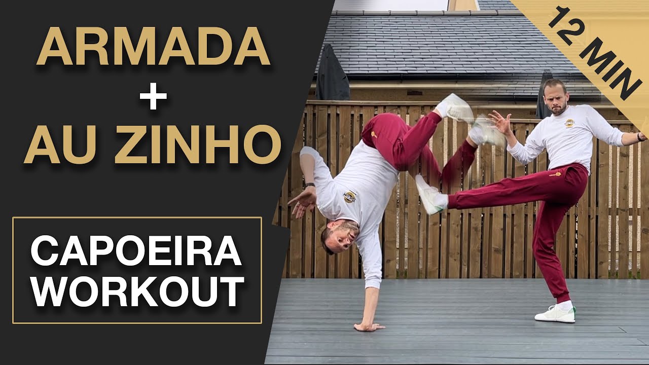 AuZinho + Armada Capoeira training routine | Capoeira Workout