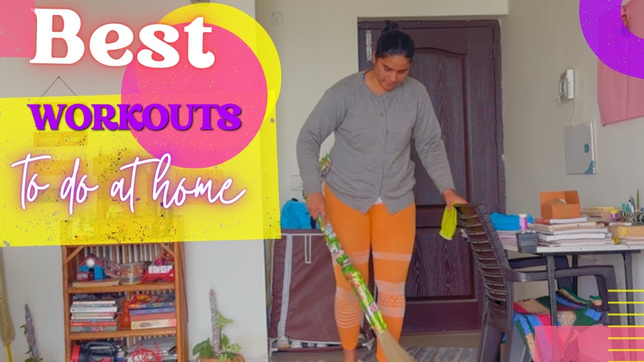 Daily cleaning routine to keep the house clean | No gym,No equipment,No excuses | Motivation Vlog🏋️