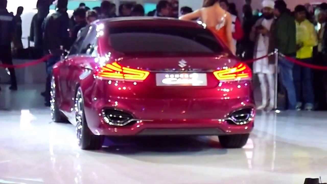 Maruti Suzuki Ciaz Concept Sedan Back View at 12th Auto Expo 2014 The Motor Show Greater Noida