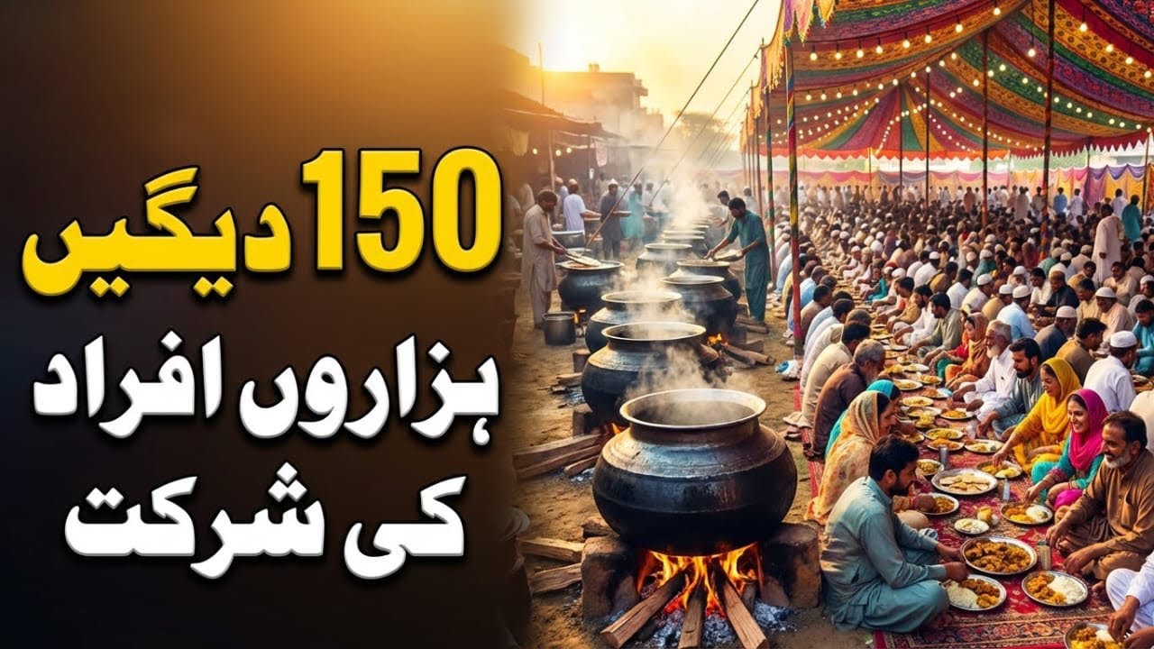 Hazaro Afrad ki shirkat, Allah ke naam ki khairat