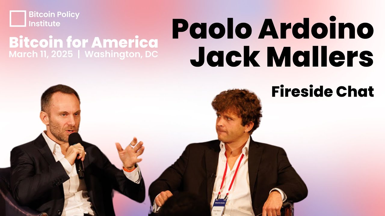 Fireside Chat with Paolo Ardoino and Jack Mallers | Bitcoin for America