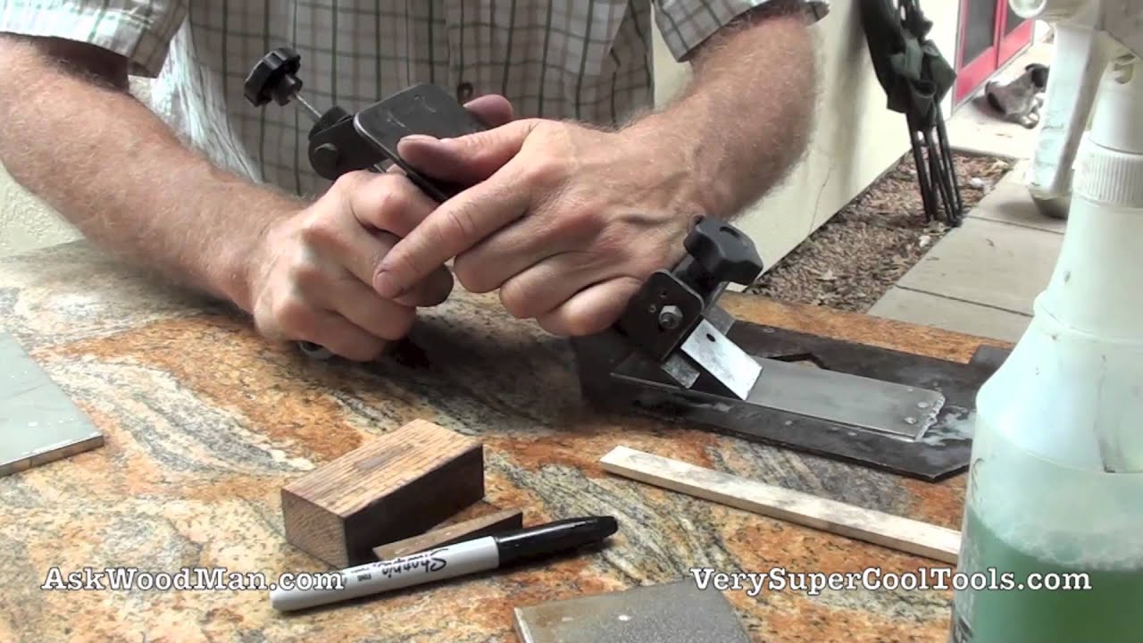 3 of 5 • Sharpening My New Glue Removal Tool With The Ultimate Sharpening Jig