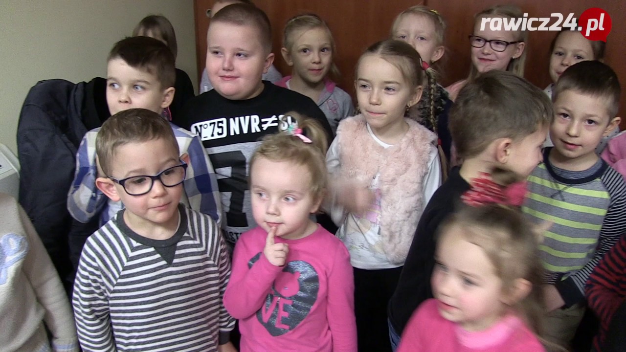 Przedszkolaki z Miejskiej Górki w redakcji Życia Rawicza