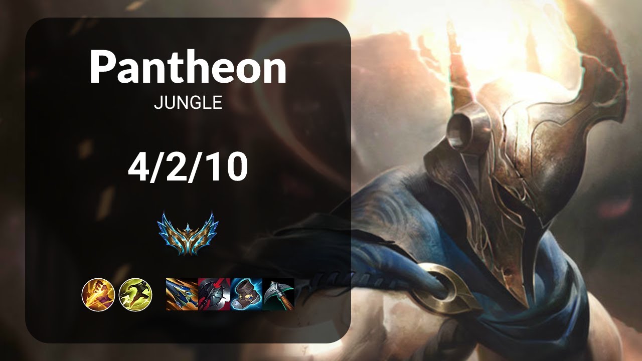 Pantheon vs Viego JUNGLE - KR CHALLENGER Patch 15.12