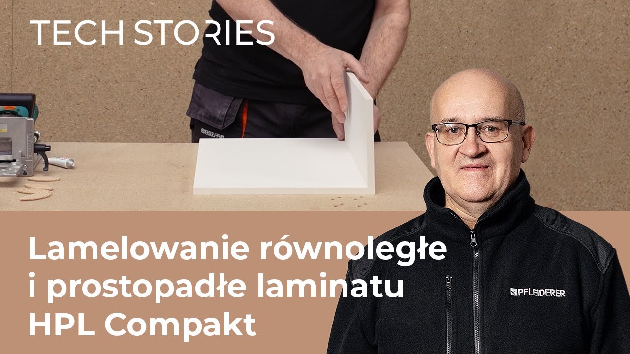 Lamelowanie r&oacute;wnoległe i prostopadłe laminatu HPL Compact #TECHSTORIES