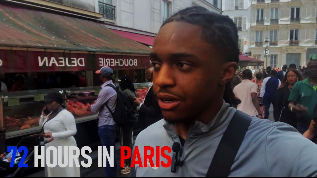 I went to the GHETTO side of Paris (72 HOUR VLOG)