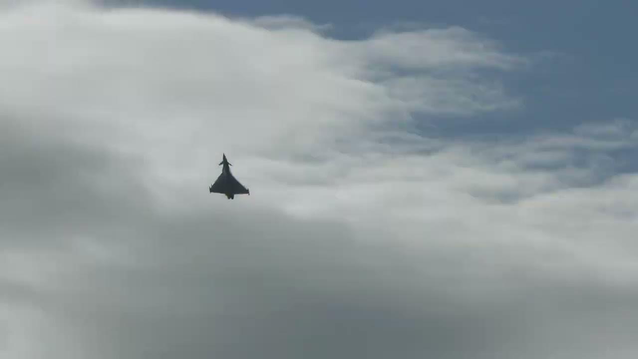 Blackpool airshow 2023 Eurofighter typhoon