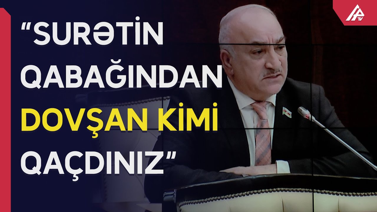 Siz kimsiniz, özünüzü Heydər Əliyevin oğlu ilə müqayisə edəsiniz? - Tahir Kərimli