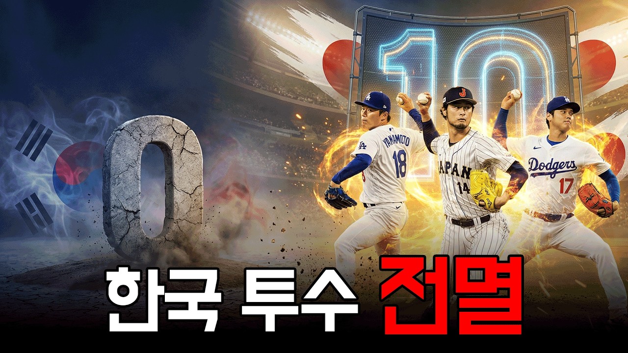 0 vs 10 MLB 한국 투수 '멸종', 일본은 어떻게 메이저 마운드를 지배했나?