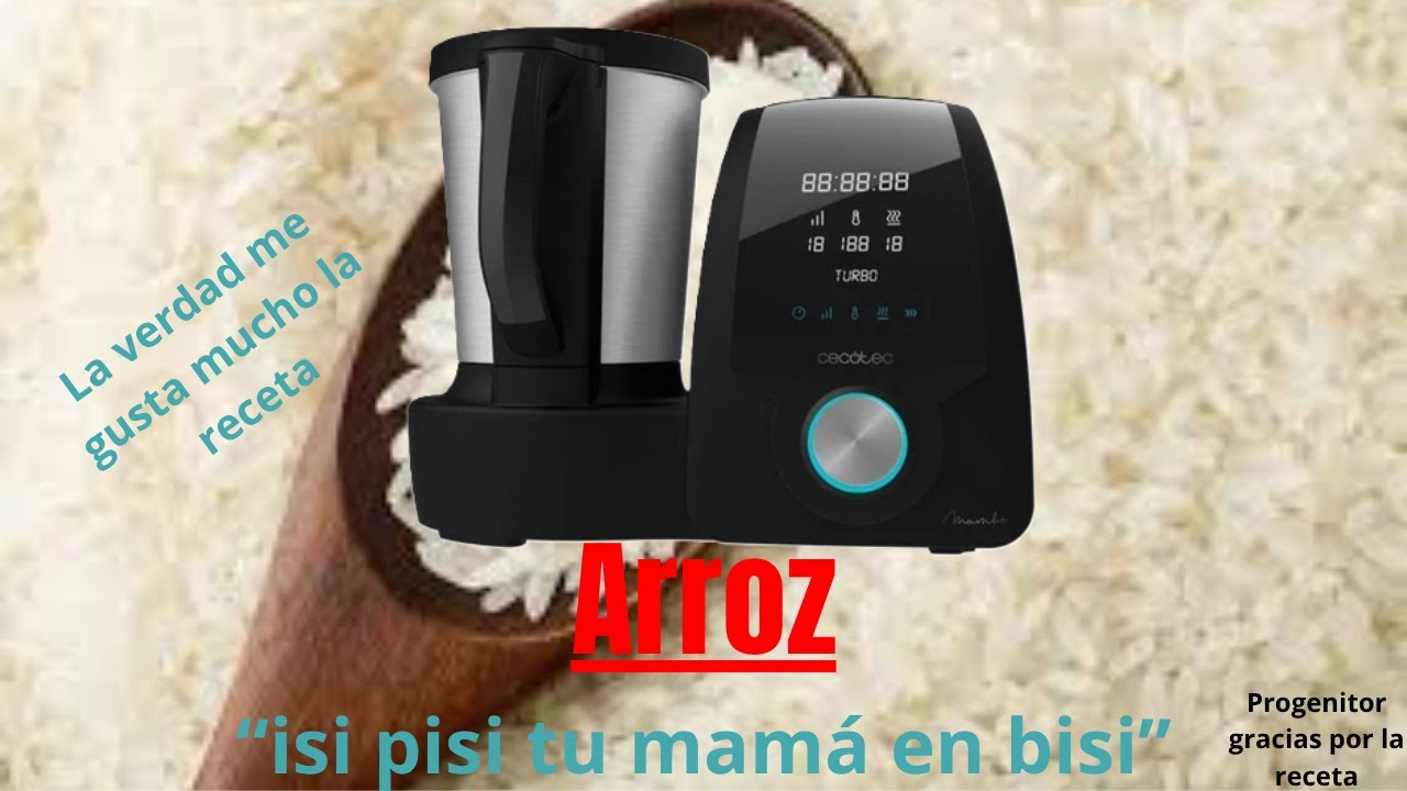 Arroz receta para mambo cecotec. 