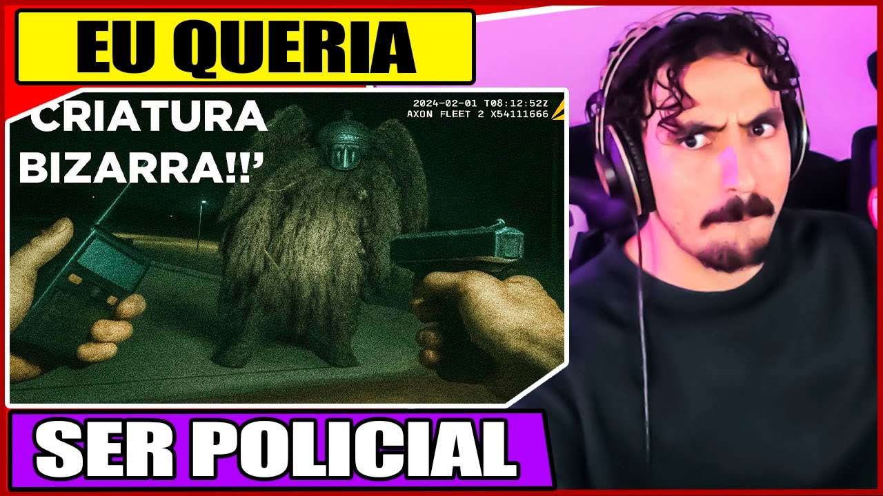 Quando Os Policiais Registram Os Eventos Mais Assustadores Em Vídeo | Leozin React