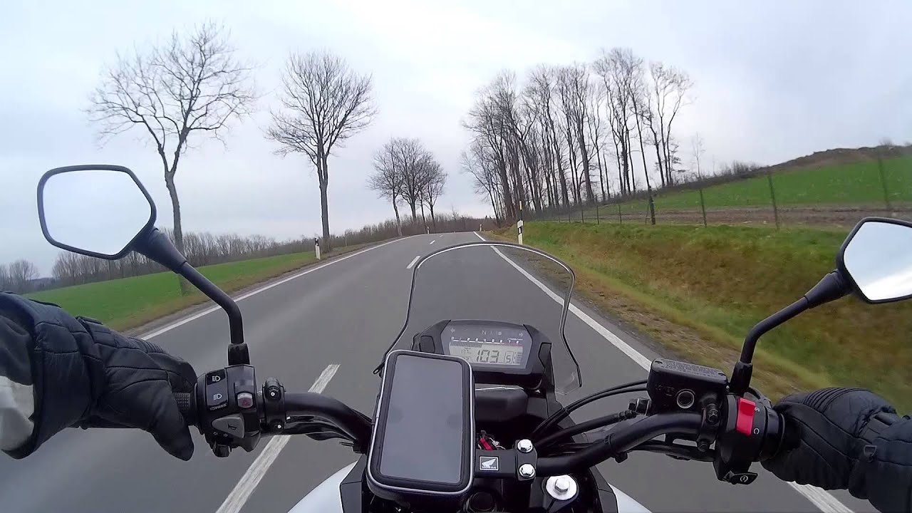 pcpanik-Moto: DBPower SJ4000 und Honda NC750X 2014 - Testfahrt / Testdrive