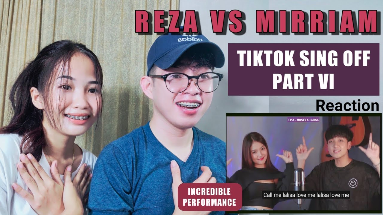Reza vs Mirriam Eka SING-OFF TIKTOK SONGS PART VI | REACTION!!!