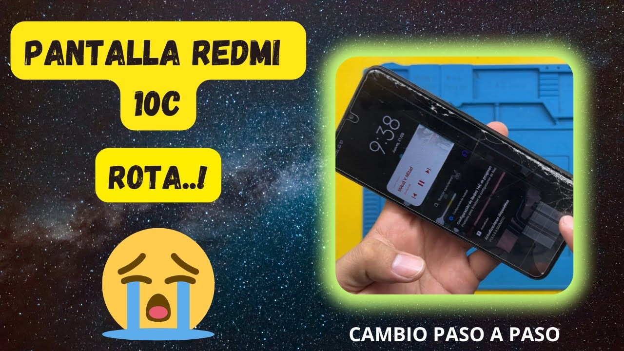 📲 COMO CAMBIAR PANTALLA XIAOMI REDMI 10C [BIEN EXPLICADO]