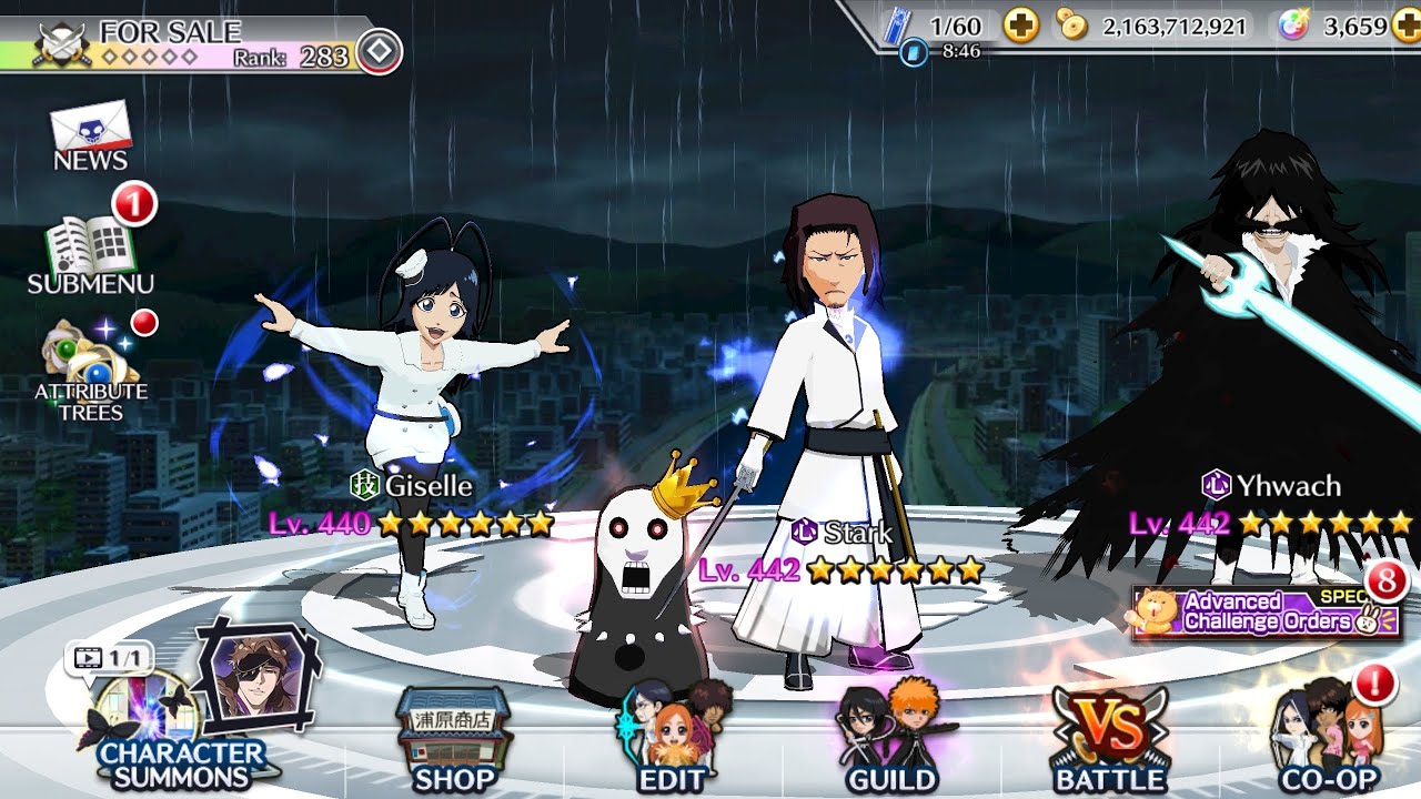 (Sold) Mega Stacked Account Bleach Brave Souls