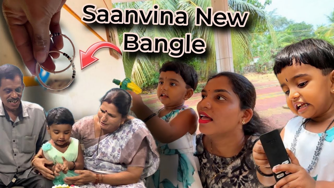Saanvig Posa Bangle Batund | Ammana Birthday #tuluvlog