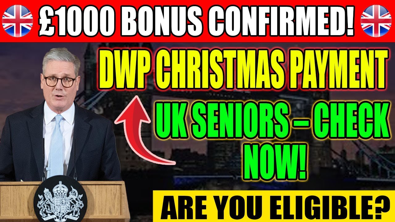 Пенсионеры Великобритании получат 1000 фунтов стерлингов на это Рождество &mdash; DWP подтверждает новы...