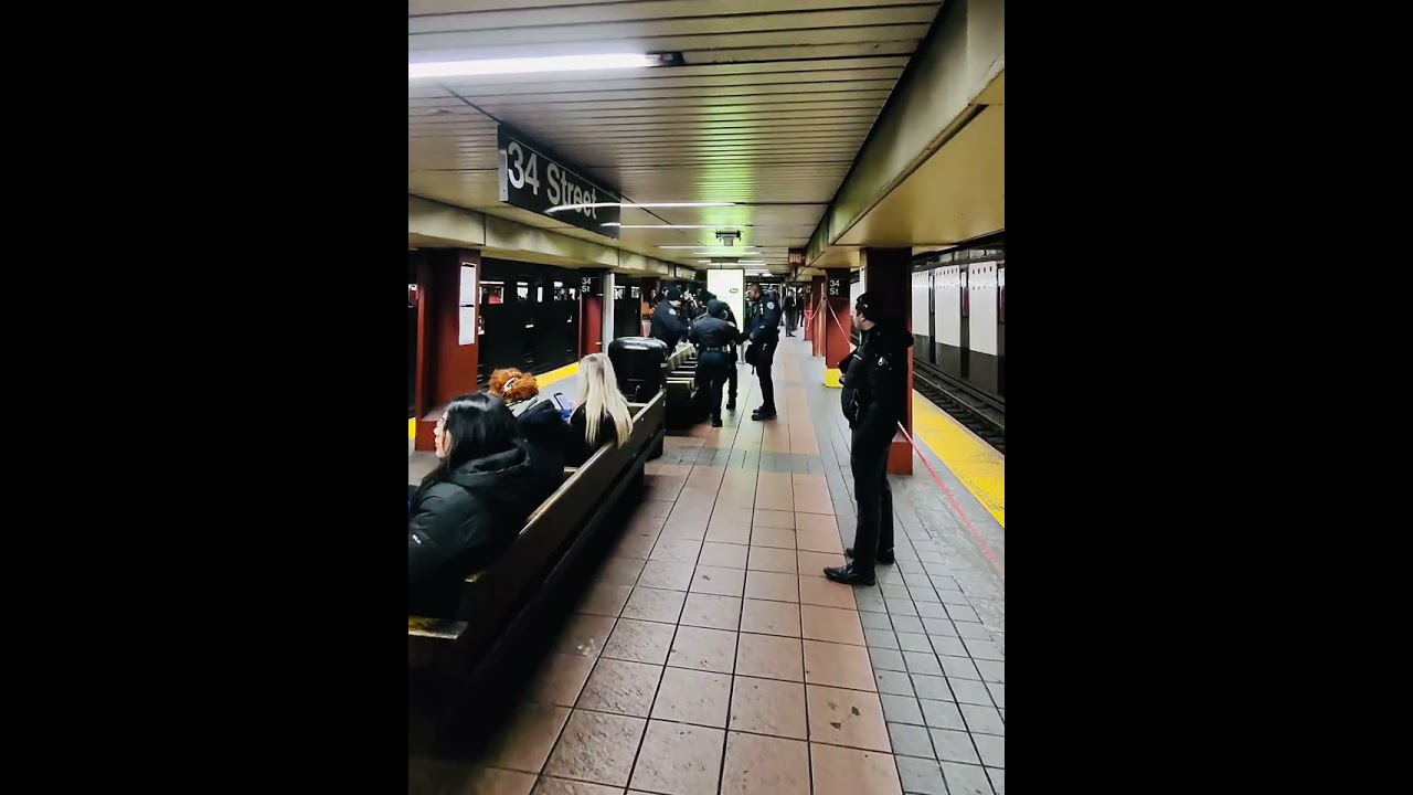 Manhattan … arrested for not paying the subway 🚇 ticket