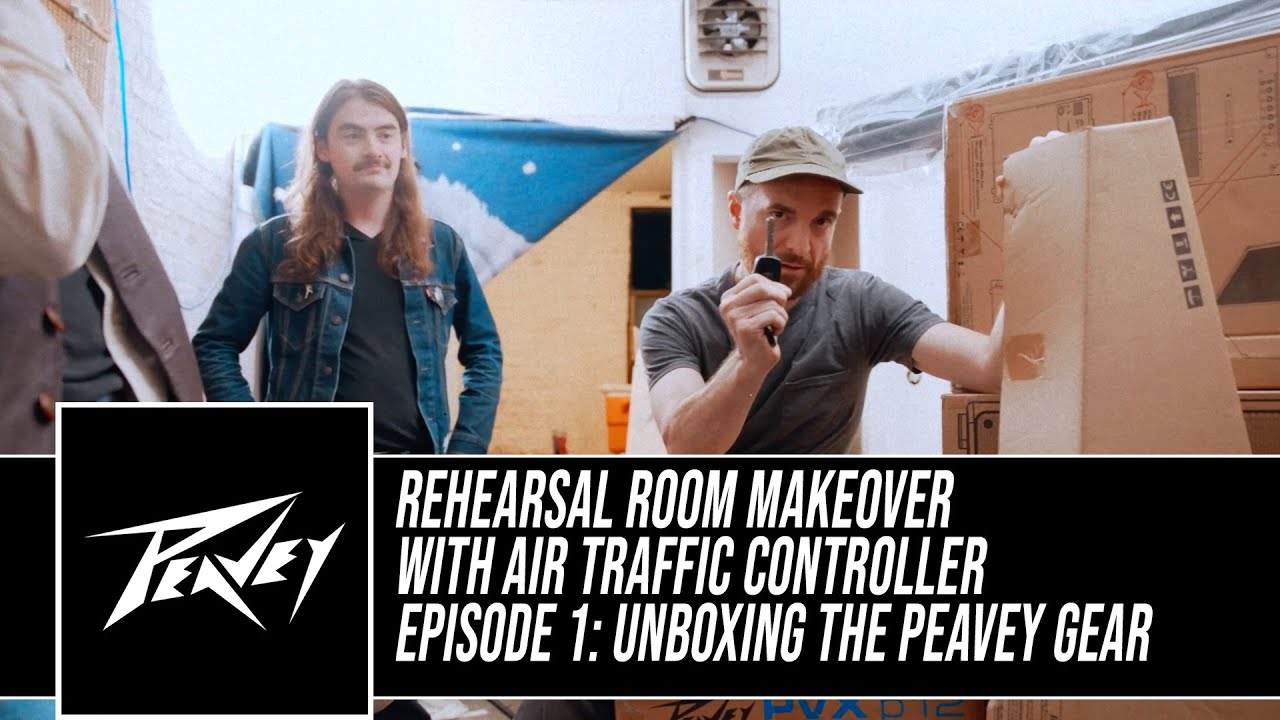 The Peavey Ultimate Rehearsal Room Makeover Episode 1: Unboxing with Air Traffic Controller