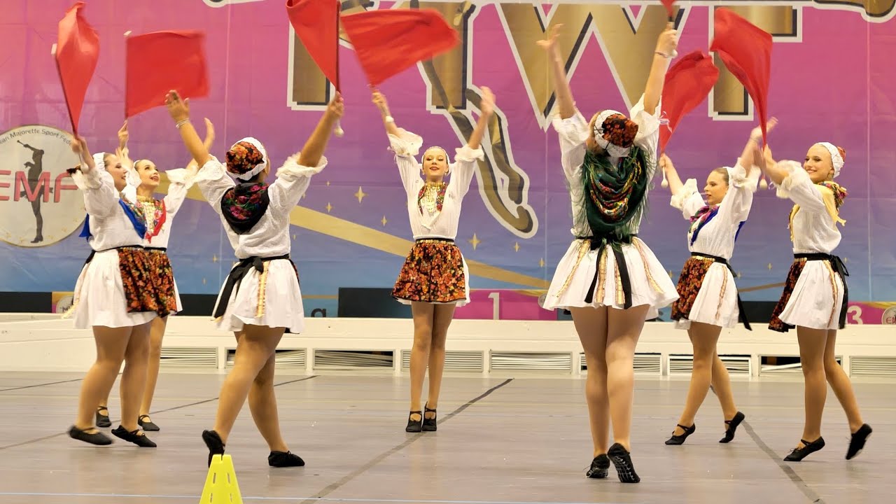 Majorettes* -flag mini -XX European Majorette Championship MWF Monza 2025