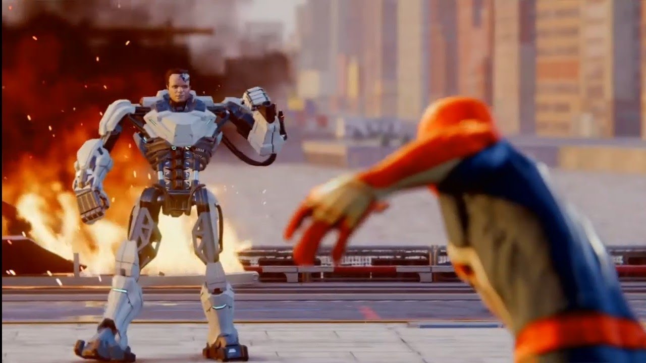 Marvel's Spider Man vs Cyborg Hammerhead Final (Boss fight) | Ending of Silver lining DLC