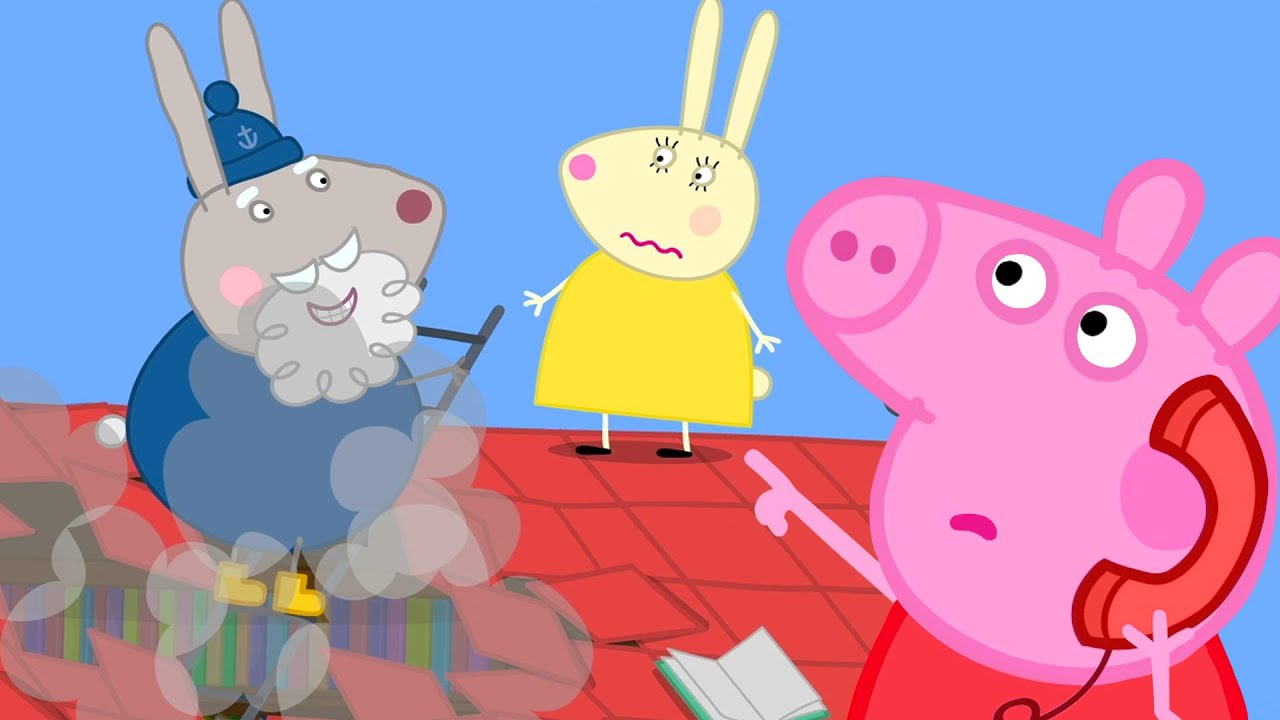 Miss Rabbit's Big Rescue 🚒 | Peppa Pig Official Full Episodes