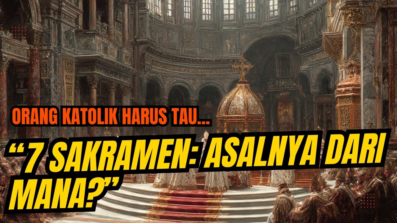 Sejarah Asal Usul 7 Sakramen Gereja Katolik | Ternyata Ini Maknanya!