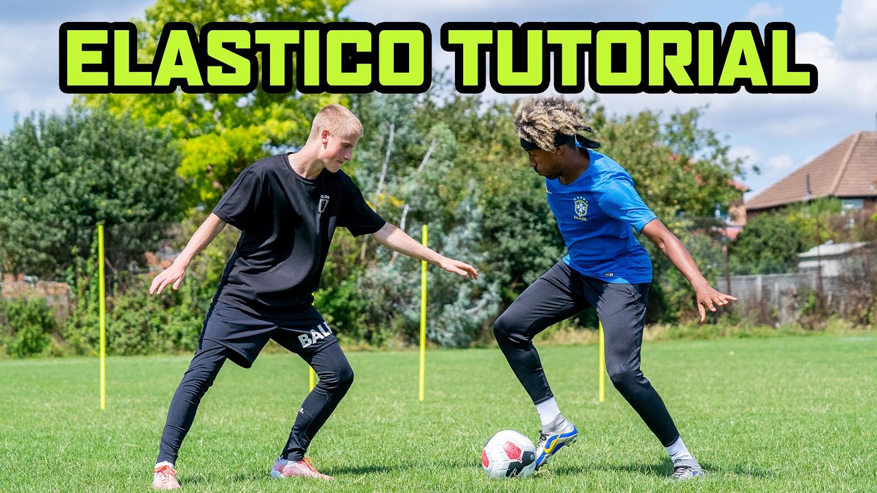 HOW TO DO THE ELASTICO LIKE RONALDINHO 🔥 | KitLab