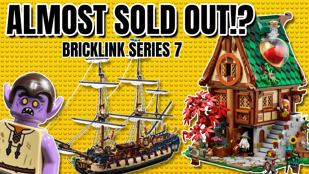 The LEGO Castle Alchemist Shop is ALMOST GONE! Bricklink Series 7 Last Chance Overview