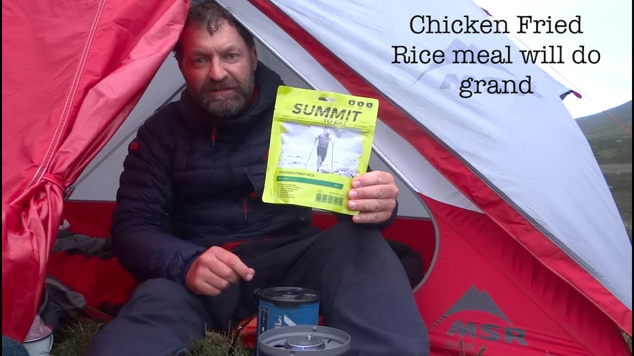 The Quest for the Perfect Chicken Fried Rice - on a Scottish Mountain