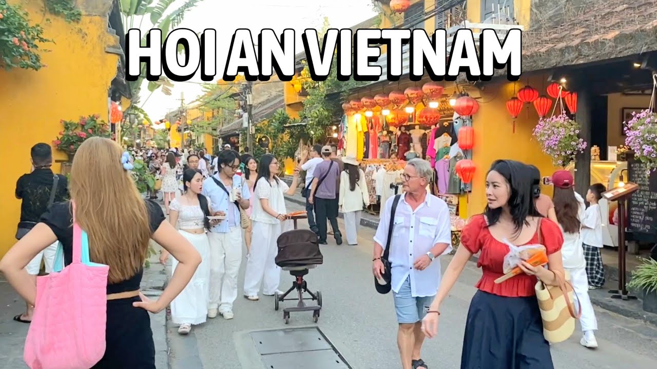 🇻🇳 Хойан ВЬЕТНАМ Пешеходный тур | Оживлённый Старый город в субботний вечер