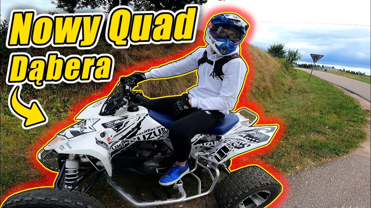 JEDZIEMY NA ŻWIROWNIE | NOWY QUAD DĄBERA