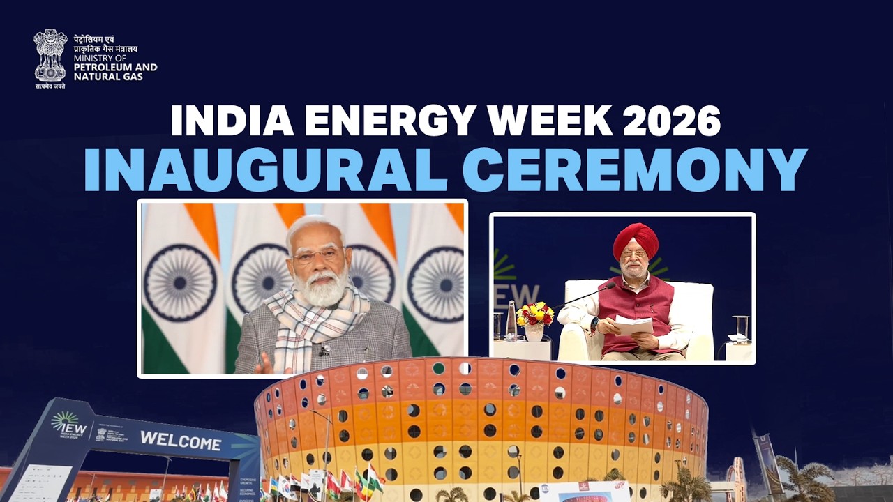 India Energy Week 2026 Inaugural Ceremony
