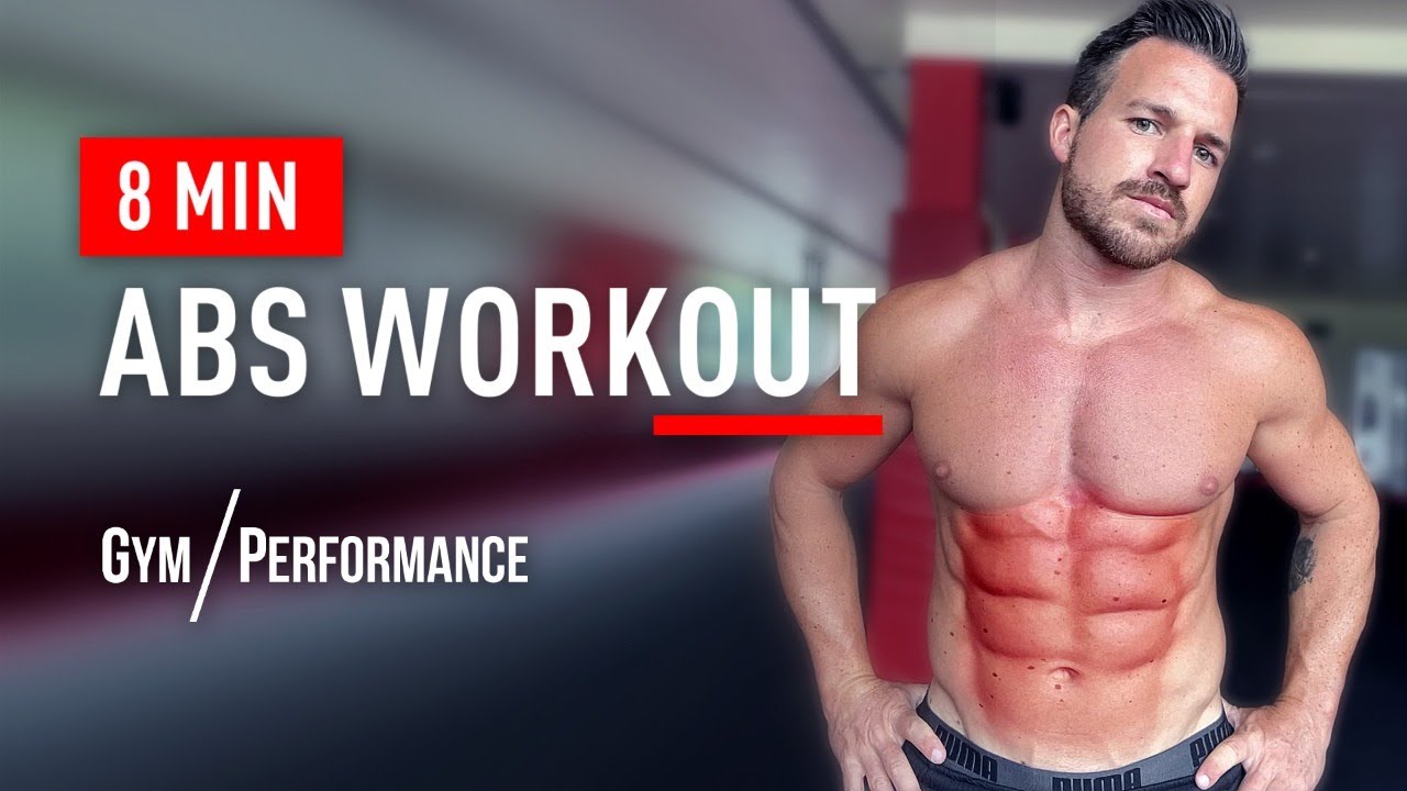 8 Minute ABS WORKOUT To Follow Along