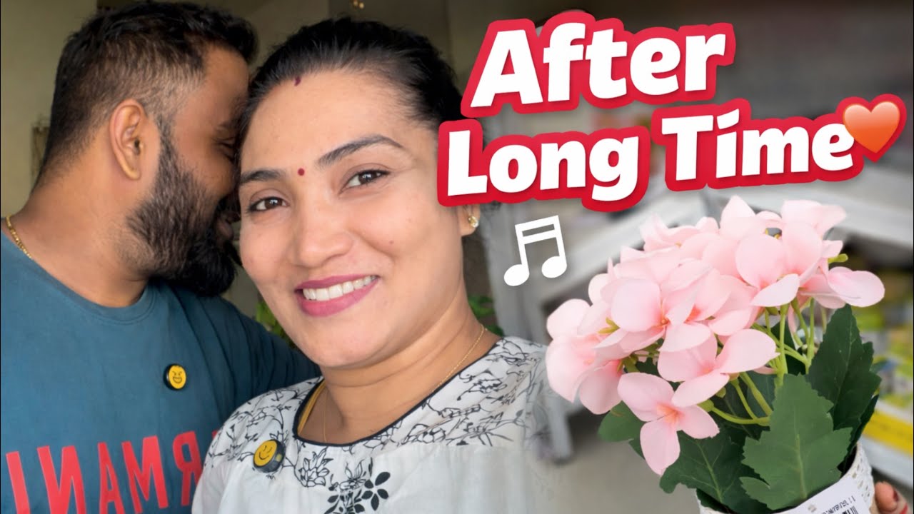 ரொம்ப நாட்கள் கழித்து நானும் என் கணவரும் ❤️மாமியாருடன் Shopping & Fun | என் Husband Surprise Song 🎶 
