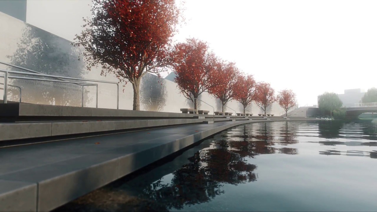 Buildmedia   Canterbury Earthquake National Memorial 3d visualisation