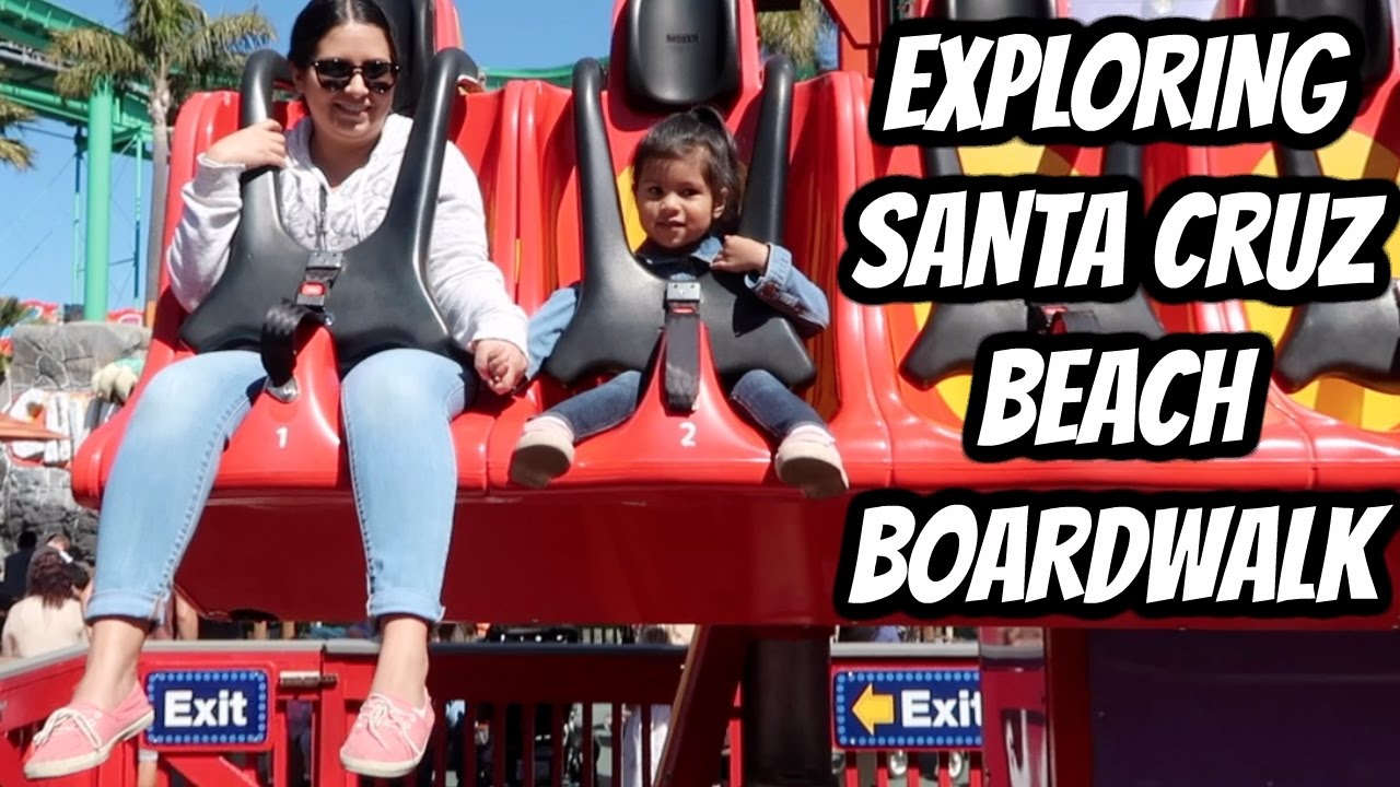 EXPLORING Santa Cruz Beach Boardwalk California