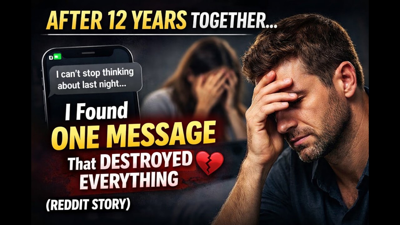 After 12 Years Together… I Found ONE Message That Destroyed Everything 💔 (Reddit Story)