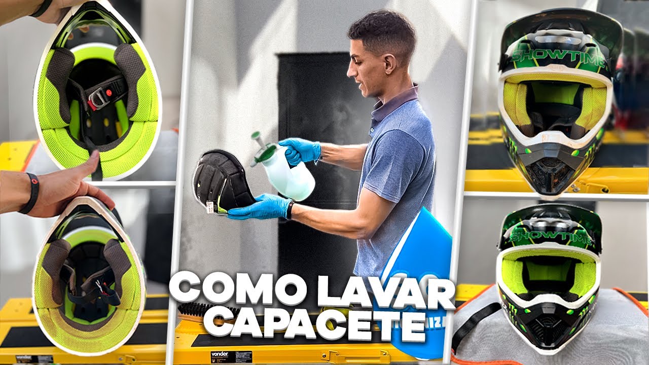 COMO HIGIENIZAR CAPACETE (S.O.S Método 3.0 inscrições abertas)