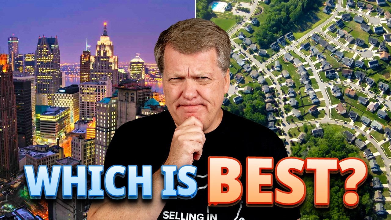 Detroit vs. The Suburbs: Where Should You Move??