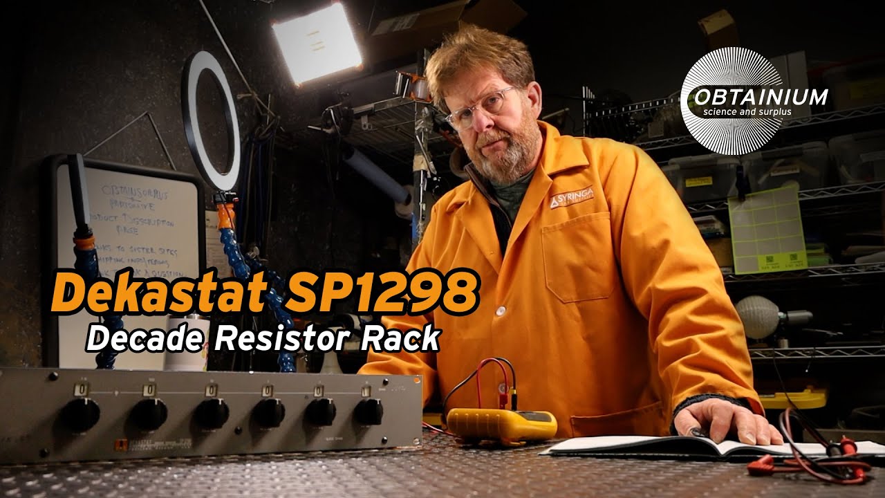 Vintage Dekastat SP1298 Decade Resistor Rack: Precision you can feel. ⚡