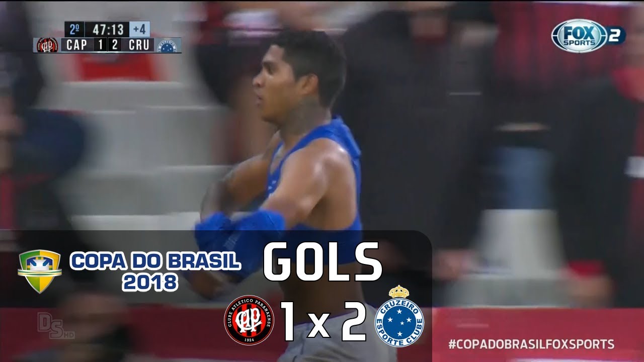Atl&eacute;tico Paranaense 1 x 2 Cruzeiro - Copa do Brasil 2018 - Fox Sports HD⁶⁰