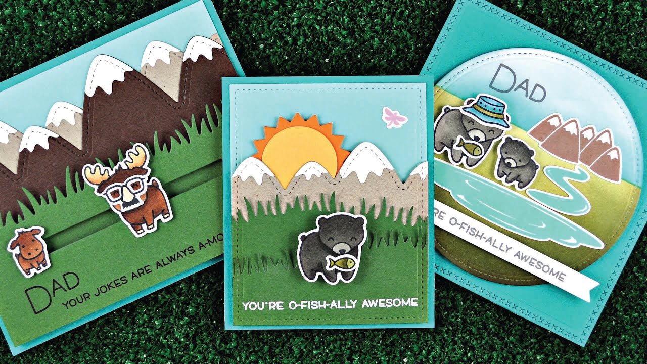 Intro to Dad + Me & 3 cards from start to finish