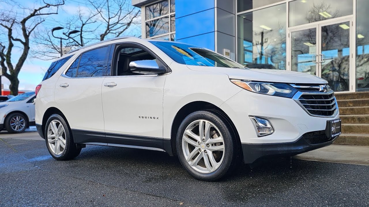 USED 2018 Chevy Equinox Premier AWD with a Clean CarFax! Immaculate Condition!