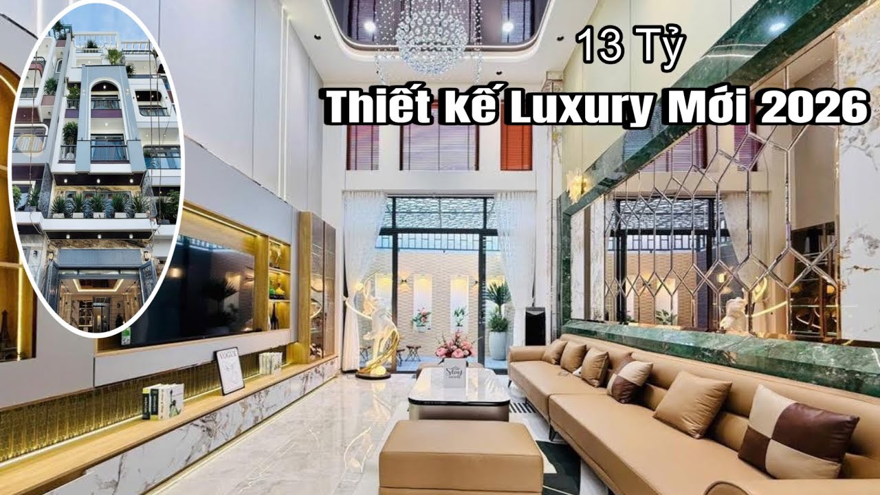 Bán Nhà Phố Có Thang Máy 4mx24m Thiết Kế Hiện Đại 6PN 8Wc Đường Thống Nhất P16 Gò Vấp TPHCM.