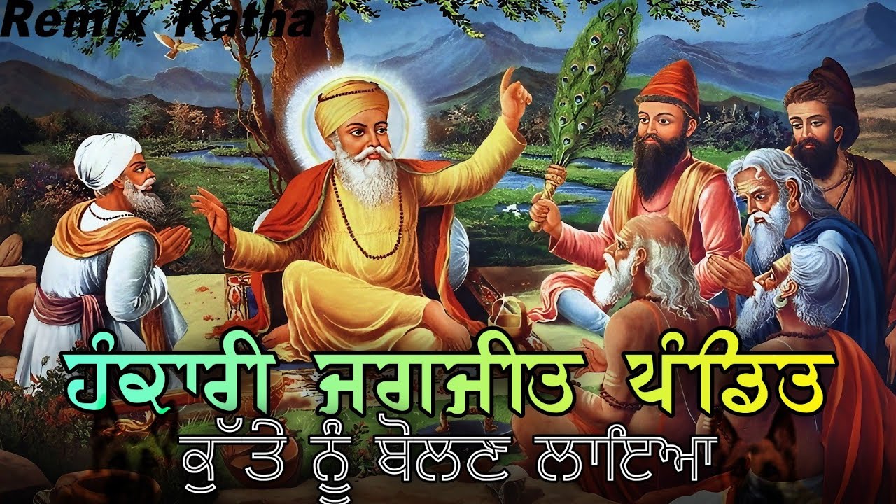 Remix Katha || Hankari Jagjit Pandit || Guru Nanak Dev Ji Karamat || Baba Banta Singh Ji