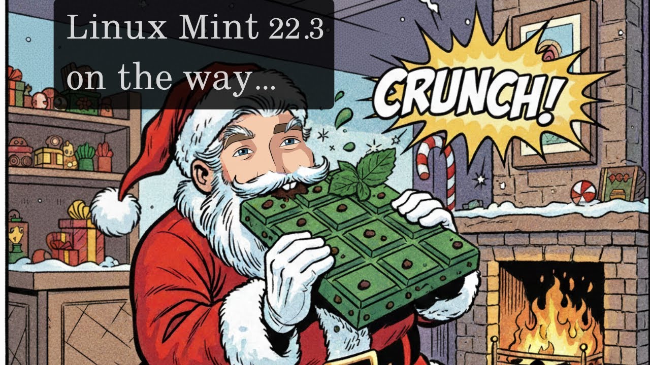 Merry Christmas Linux Mint 22.3 - Zena